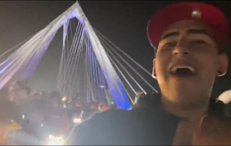 Un nuevo video del cierre vial en el Matute Remus se dio a conocer hoy. ESPECIAL