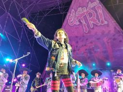 Ssiete mil 500 almas gritaron a una voz las canciones más emblemáticas del rock mexicano. EL INFORMADOR/A. Camacho