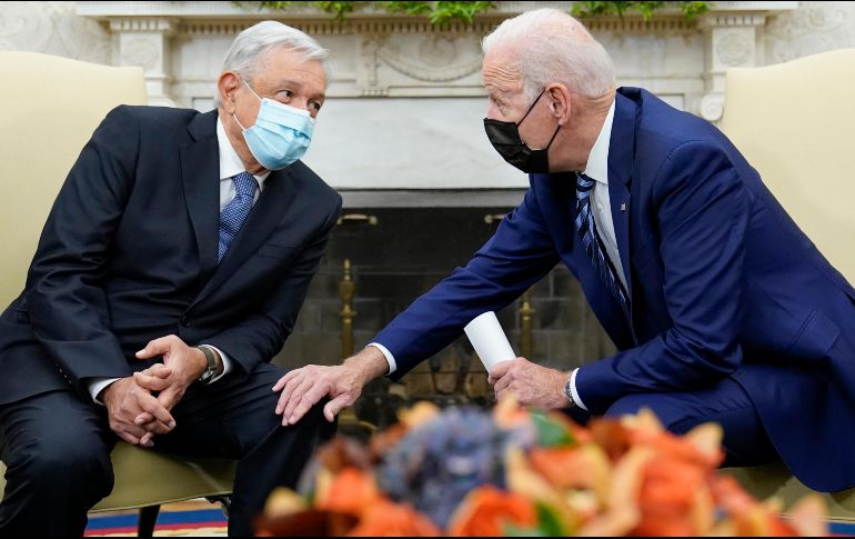 Mañana martes, además de reunirse con Joe Biden en la Casa Blanca y de sostener un encuentro con la vicepresidenta Kamala Harris, AMLO realizará dos homenajes. AP/ARCHIVO