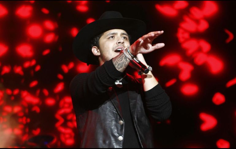 Christian Nodal se ha convertido en el nuevo rey de la polémica ya que recientemente ha dado mucho de que hablar. EL INFORMADOR / ARCHIVO