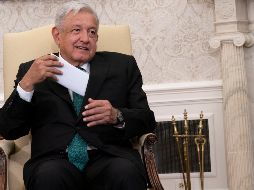 López Obrador propone a Joe Biden un plan de cinco puntos para superar la crisis económica provocada por la inflación mundial. EFE / C. Kleponis
