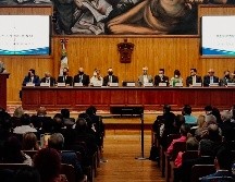 La ceremonia tuvo lugar en el Paraninfo Enrique Díaz de León, de la Universidad de Guadalajara. EL INFORMADOR/G. Gallo