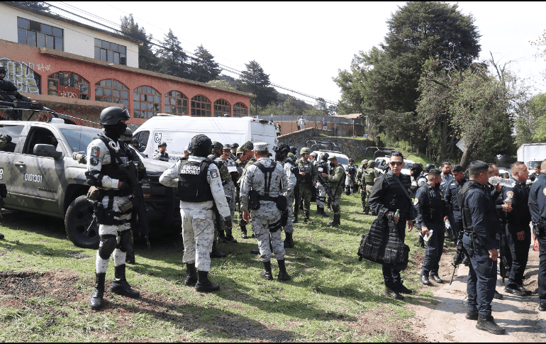 La balacera comenzó alrededor de las 15: 00 horas en la carretera México-Cuernavaca con un saldo de 14 detenidos y 2 agentes heridos. EFE