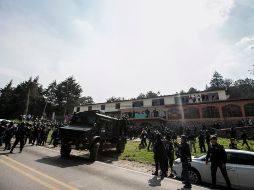 Confirman al menos cuatro lesionados por los hechos de esta tarde. SUN