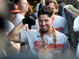 El sonorense impulsó una carrera en el juego. AP/C. Rex