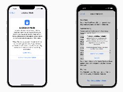 El nuevo 'Lockdown Mode' estará disponible en los sistemas iOS 16, iPadOS 16 y macOS Ventura APPLE/ Cortesía
