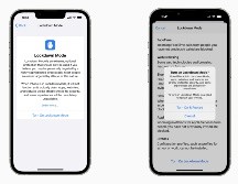 El nuevo 'Lockdown Mode' estará disponible en los sistemas iOS 16, iPadOS 16 y macOS Ventura APPLE/ Cortesía
