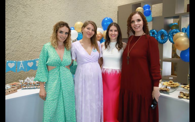 Ceci Ochoa, Natasha Bazhaniuk, Malle Sánchez y Paty Ochoa. GENTE BIEN JALISCO/ Antonio Martínez