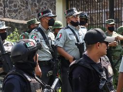 Antes de la llegada del Ejército y la Guardia Nacional cerca de dos mil elementos, entre ellos algunos comuneros ligados al crimen organizado intentaron bloquear el acceso a esa localidad. INFORMADOR/ ARCHIVO