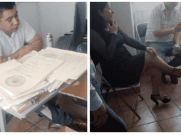 Dicha denuncia fue presentada por los propios vecinos, quienes sorprendieron al personal tomando al interior del Juzgado Municipal de Tecamachalco en plenas horas de trabajo. ESPECIAL