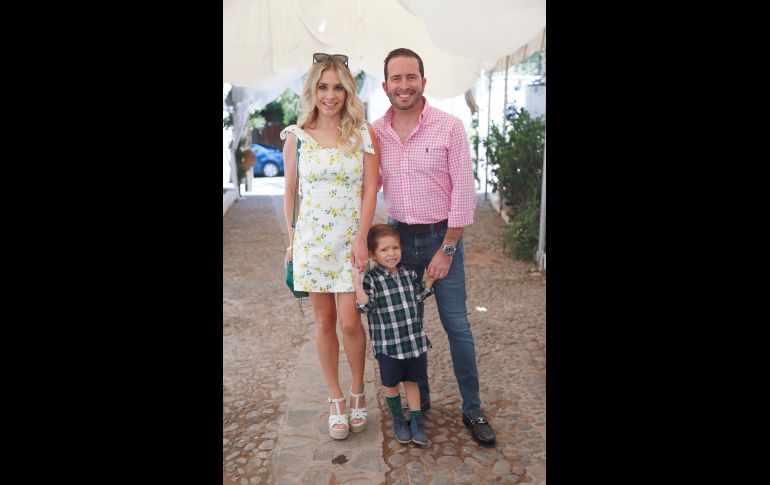 Pili, Emiliano y Manuel Cosío. GENTE BIEN JALISCO/Claudio Jimeno