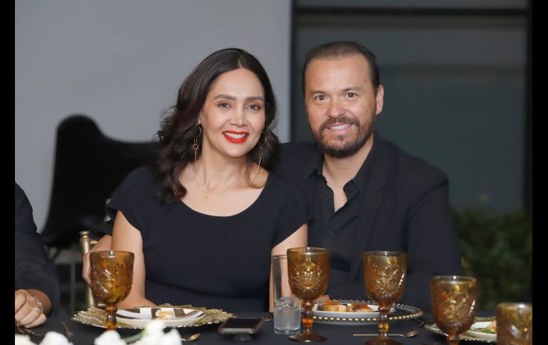 Yedid Cortinas y Francisco Rizo. GENTE BIEN JALISCO/Claudio Jimeno