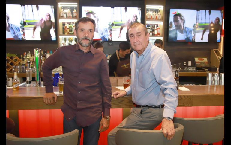Alejandro Chaurand y Eduardo Marín. GENTE BIEN JALISCO/Antonio Martínez