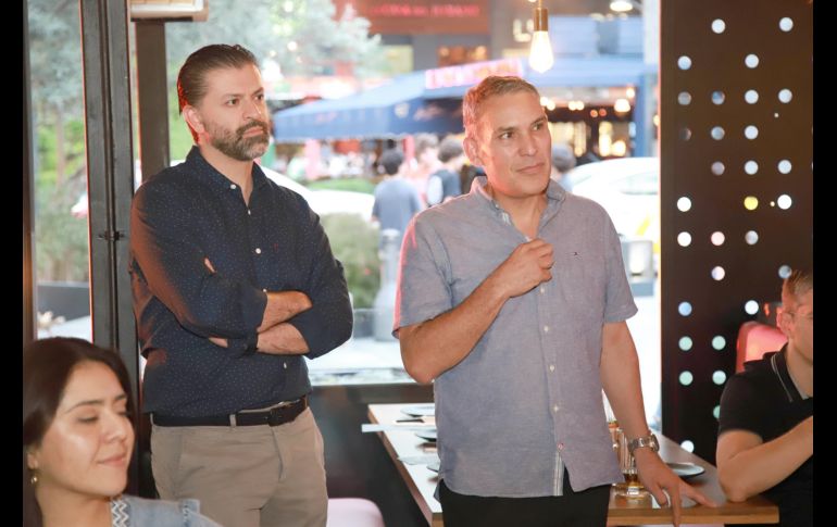 Bernardo Castro y Rubén García. GENTE BIEN JALISCO/Antonio Martínez