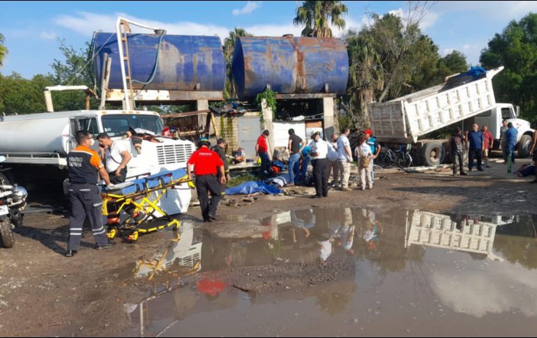 Los intoxicados que sobrevivieron fueron llevados a diferentes hospitales y puestos de socorros. ESPECIAL