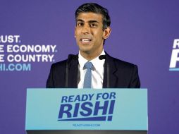 Rishi Sunak se mantiene como favorito para ser el Primer Ministro inglés. AFP