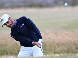 Con un recorrido de 71 golpes, el “Turco” está en el lugar 35 del torneo. AFP/A. Buchanan