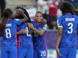 Las jugadoras francesas accedieron a cuartos de final. EFE/A. Yates