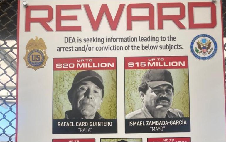 Estados Unidos ofrecía 20 MDD por información del narcotraficante. ESPECIAL