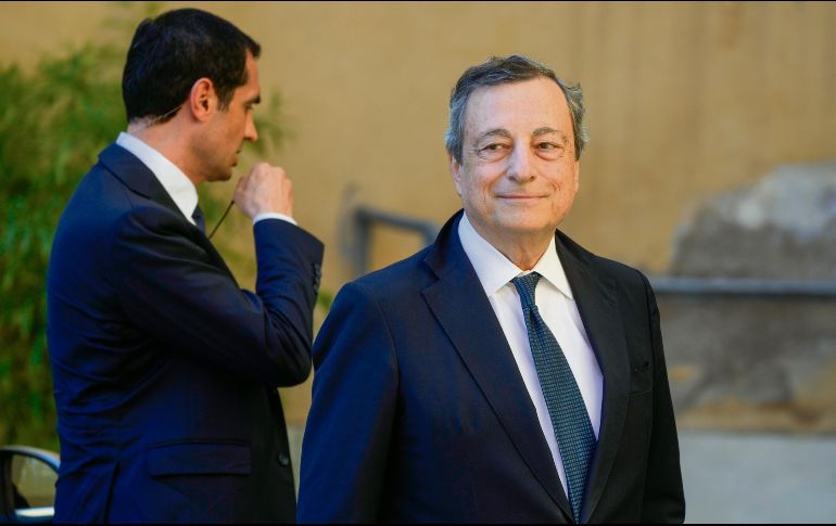 El primer ministro de Italia busca el consenso de las fuerzas políticas de la nación. AP