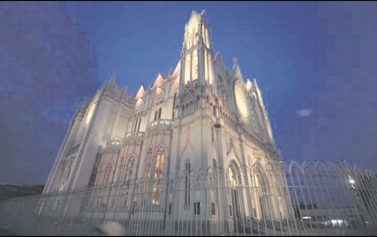 Templo expiatorio. Joya de la arquitectura neogótica en México. EL INFORMADOR/F. González