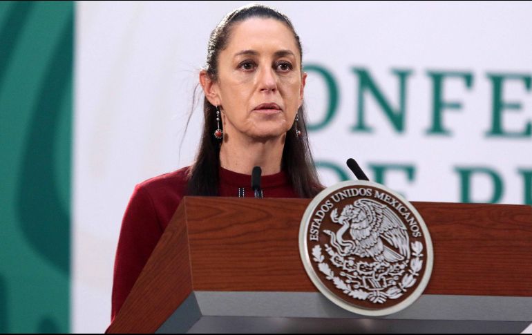 Sheinbaum informó que los trabajos han avanzado con el retiro de las vías.