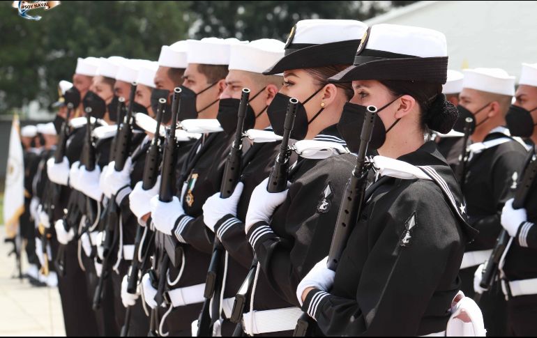 La publicación fue acompañada con un mensaje en honor a los 14 integrantes de la Marina. TWITTER / @SEMAR_mx