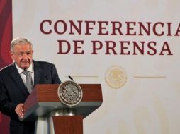 López Obrador destacó que la detención de Caro Quintero, que evadía la justicia desde hacía años, fue una obra conjunta entre la Marina y la FGR. SUN/I. Rodríguez
