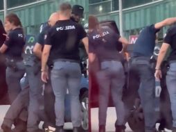 El video fue captado por un automovilista y rápidamente se ha hecho viral en redes sociales. ESPECIAL