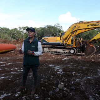 López Obrador afirma que hay una conspiración contra construcción del Tren Maya