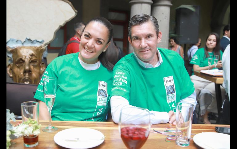 Alexa Limberopulos y Mauricio Figueroa. GENTE BIEN JALSCO/Antonio Martínez
