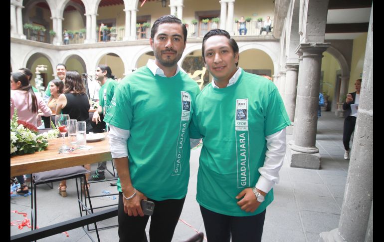 Iván Meza y Abraham Betancourt. GENTE BIEN JALSCO/Antonio Martínez
