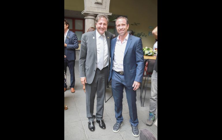 Juan José Frangie y Gerardo Torrado. GENTE BIEN JALSCO/Antonio Martínez