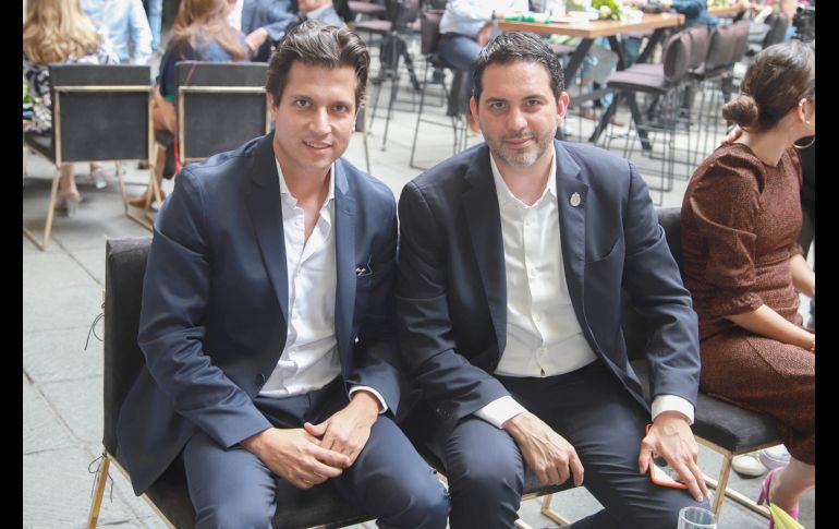 Juan Pablo Etchegaray y José Maria Aldrete. GENTE BIEN JALSCO/Antonio Martínez