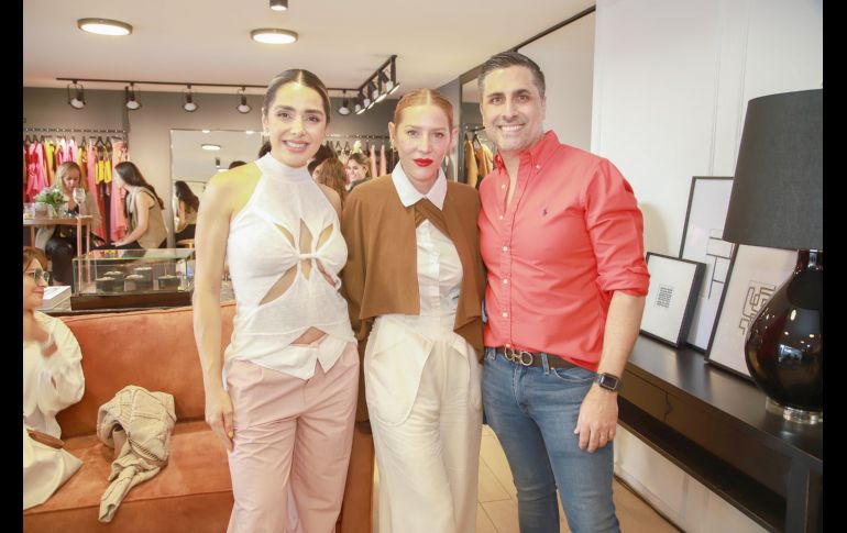 Ilse Jiménez, Cynthia Buttenklepper y Bernardo Rizzi. GENTE BIEN JALISCO/Antonio Martínez