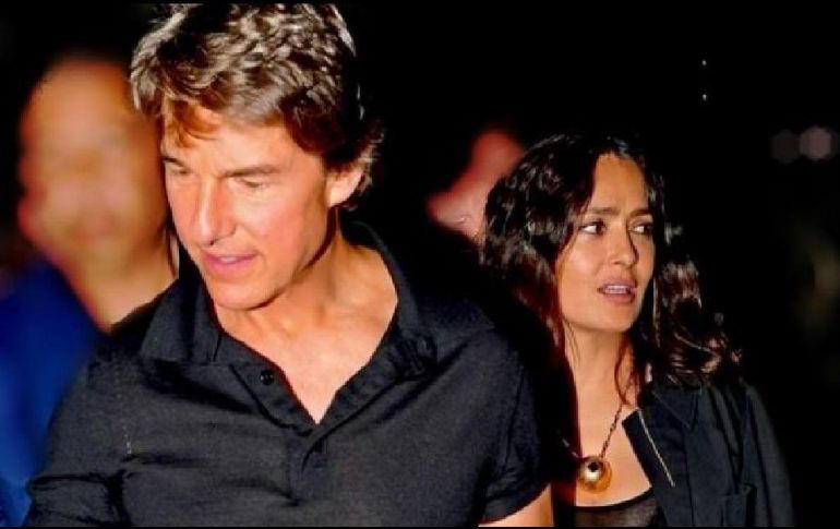 Tom Cruise conoció a Salma Hayek en 2006, cuando ella se encontraba protagonizando la cinta 
