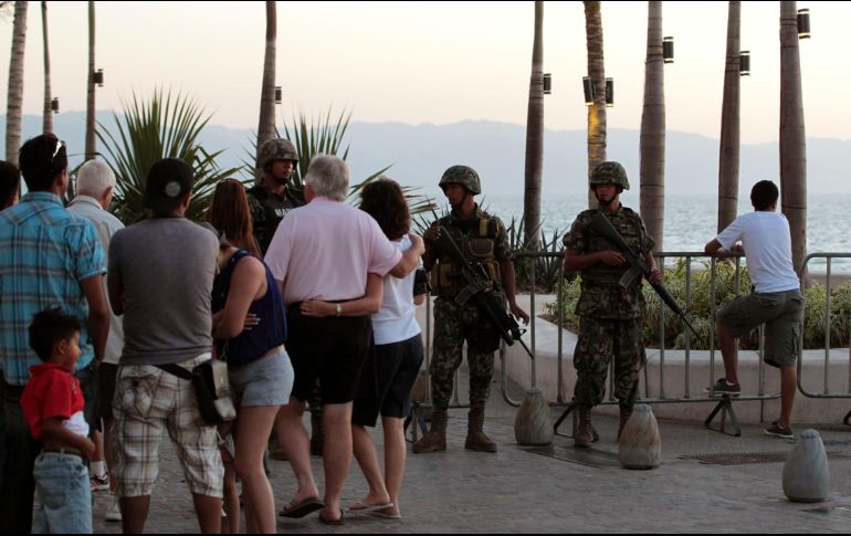 Elementos de la Marina también participan en la búsqueda. EL INFORMADOR/ARCHIVO