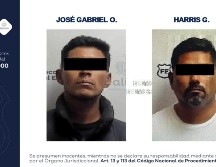 Los sujetos fueron vinculados a proceso por el delito de robo calificado en grado de tentativa. ESPECIAL