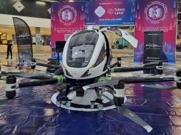 El drone de pasajeros ya se utiliza en varios países como medio de transporte para diversas corporaciones. EL INFORMADOR/J. Velazco