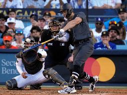 Giancarlo Stanton pegó el jonrón de la victoria y fue nombrado MVP. AP/J. Hong