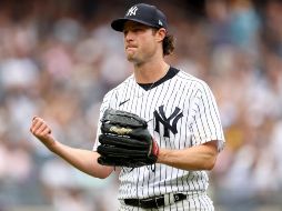 En un video se ve en primer plano al pitcher derecho Gerrit Cole, mientras disfruta de la canción que luego entona. AFP / ARCHIVO