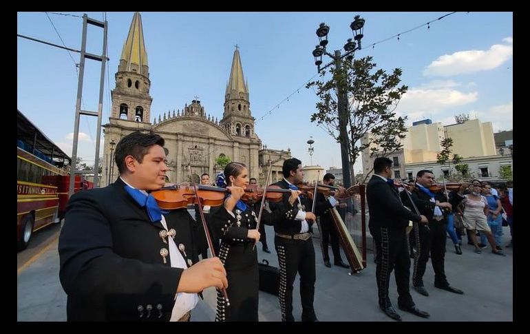 Se ofrecerá recorridos gratuitos en los puntos emblemáticos del corazón de la ciudad. CORTESÍA / Gobierno de Jalisco