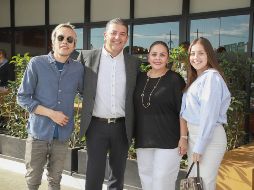 Diego, Carlos, Marissa y María José Bellato. GENTE BIEN JALISCO/Antonio Martínez