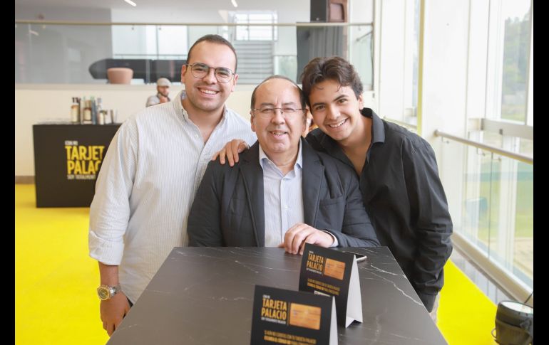 Aaron, Jorge y Ander Miranda. GENTE BIEN JALISCO/Antonio Martínez