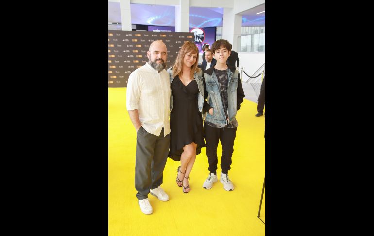 Igor Lozada, Verónica Rimada y Matías Lozada. GENTE BIEN JALISCO/Antonio Martínez