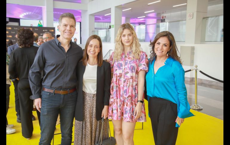 Octavio Herrera, Ana Paola Plasencia, Zara Padilla y Dolores Tapia. GENTE BIEN JALISCO/Antonio Martínez