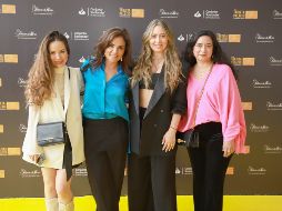 Ana Victoria Ceja, Dolores Tapia, Christianne Sandoval y Claudia Elizondo. GENTE BIEN JALISCO/Antonio Martínez