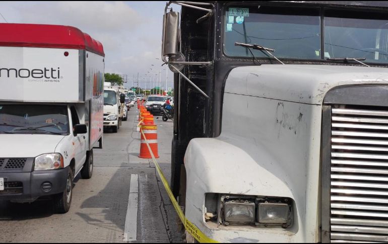 La víctima fue trasladada a un puesto de socorros, donde posteriormente murió. ESPECIAL/Policía Vial