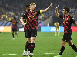 El sábado el Manchester City tendrá otro partido amistoso, contra el Bayern Múnich, y el martes el América enfrentará al Real Madrid. AFP/L. Riely