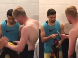 En un video que se ha vuelto viral en redes sociales, se puede apreciar a Henry Martín junto a Kevin De Bruyne, en el tradicional intercambio de camisetas. ESPECIAL